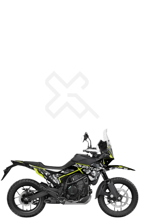 Militant Edition Full Body Sticker Compatible with Adventure 250/390 X | Premium Vinyl with FPF (Fade Protection Film), Waterproof, Precut Sticker, Pack of 1